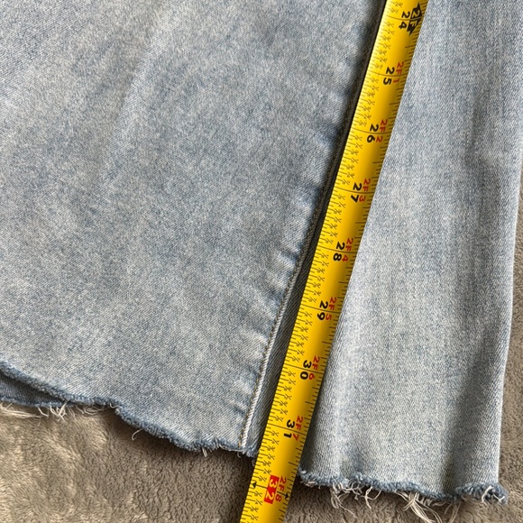 Women's By Together Light Blue Flare Jeans, Size Small - Picture 6 of 7